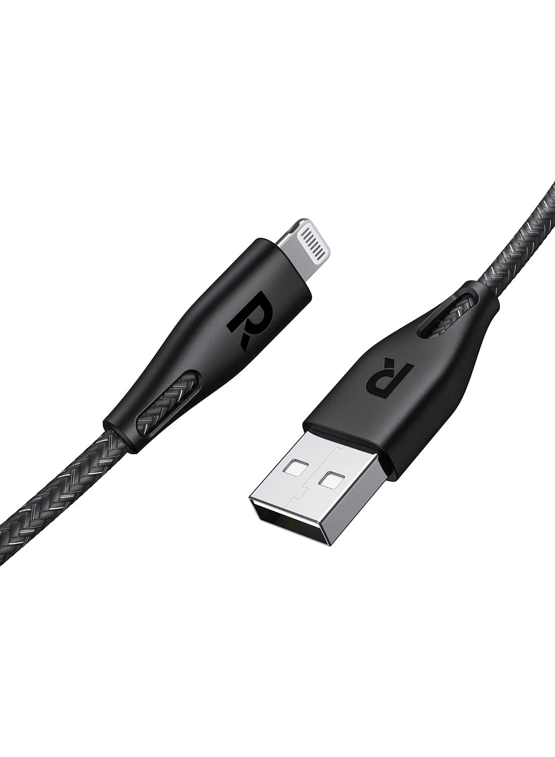 كابل USB A إلى Lightning RP-CB1026 بطول 1.2 متر من النايلون-2