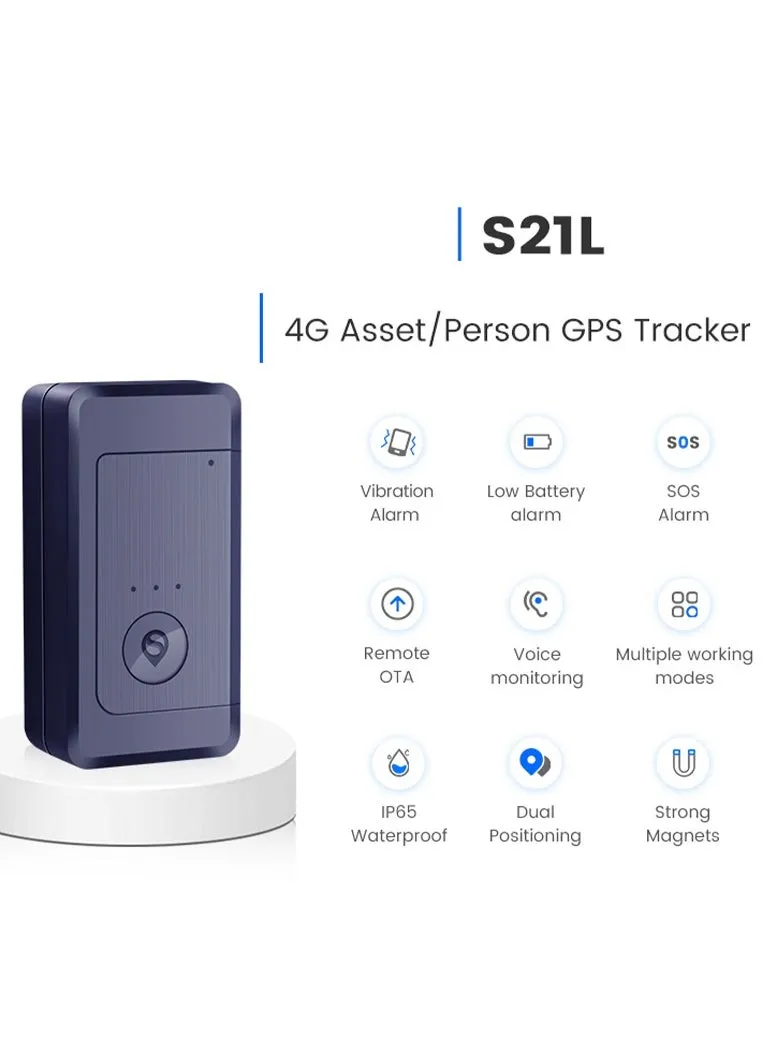 S21L - جهاز تعقب GPS لاسلكي عالمي للسيارات وتتبع الأصول-1