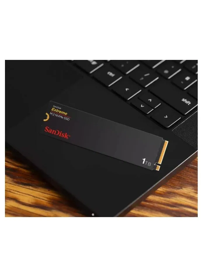 SANDISK EXTREME NVMe PCIe Gen 4 SSD، 5150 ميجابايت/ثانية، 4900 ميجابايت/ثانية، ضمان 5 سنوات، 1 تيرابايت 1 تيرابايت-2