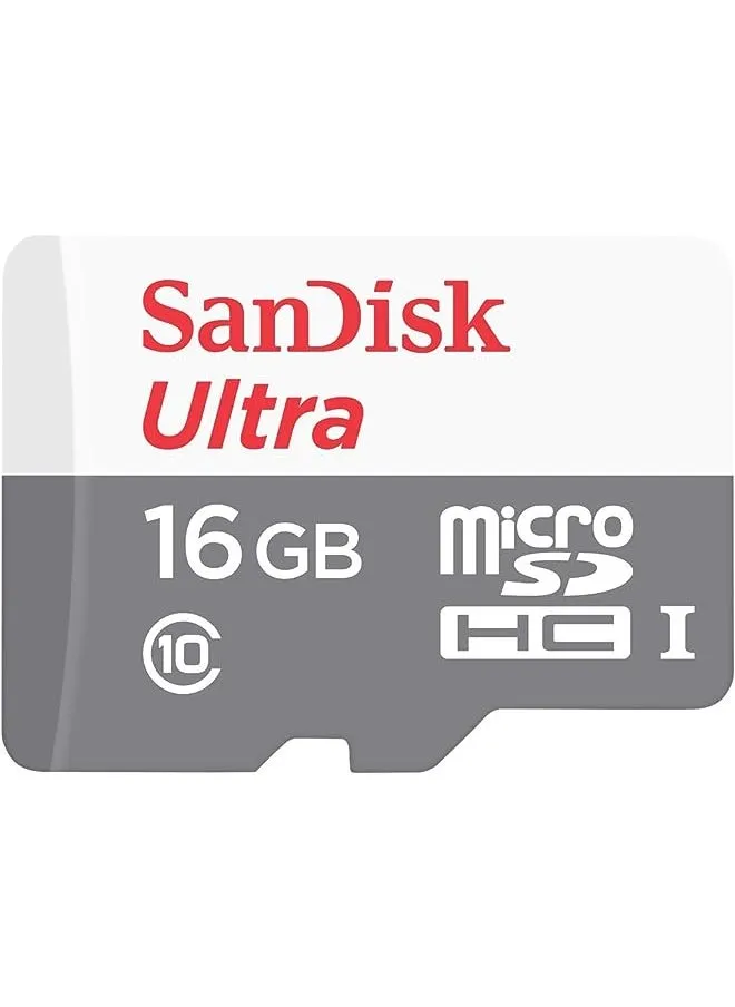 بطاقة ذاكرة Sandisk Ultra Microsdxc بسعة 128 جيجابايت متوافقة مع سلسلة Samsung Galaxy S20 والمزيد - Sdsquns-128G-Gn6Mn 128Gb 80Mb/S Uhs-I Class 10 Microsdxc-1