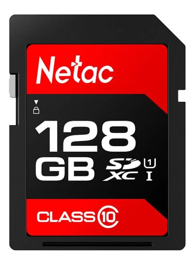 SDXC Flash Memory Card Black/Red-1