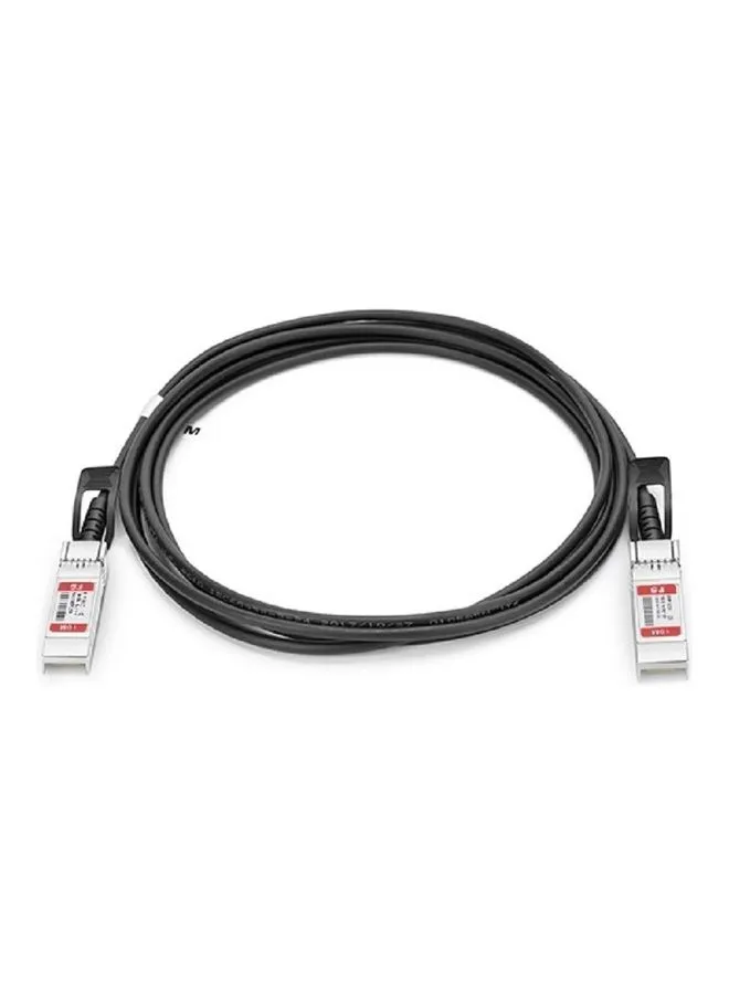 كابل SFPH10GBACU10M متوافق مع كابل توينكس نشط من النحاس بموصل 10G SFP بلس واتصال مباشر بطول 10 أمتار أسود-1