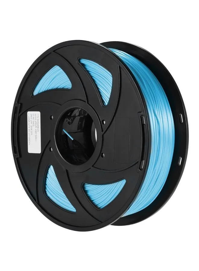 Silk PLA 3D Printer Filament Spool Blue-2