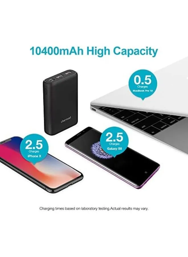 أصغر 10000 USB C Pd شاحن محمول سريع الشحن صغير الحجم 10400 مللي أمبير في الساعة، توصيل الطاقة Qc، بنك طاقة صغير الحجم، شواحن حزمة بطارية خارجية للهاتف متوافقة مع Iphone Samsung Pixel-2