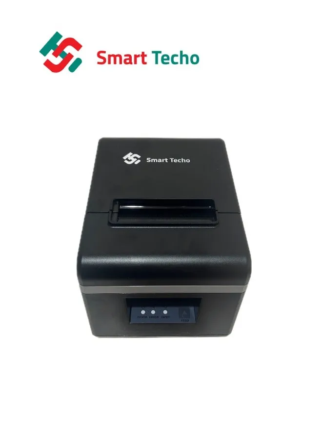 طابعة إيصالات حرارية Smart Techo ST-JJ-160II، مزودة بتقنية بلوتوث + USB-2