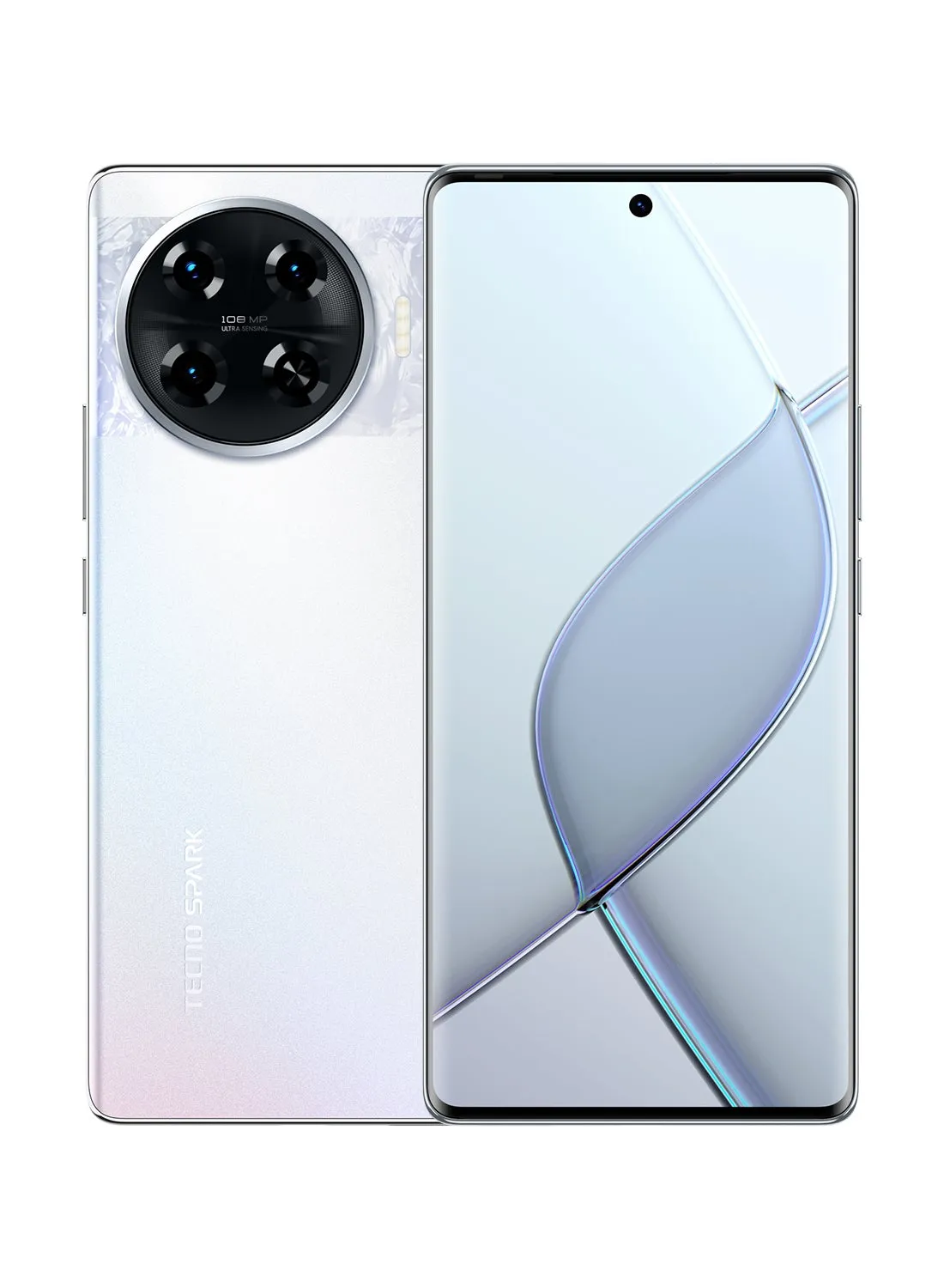 هاتف SPARK 20 Pro+ Lunar Frost بشريحتي اتصال وذاكرة وصول عشوائي (RAM) سعة 8 جيجابايت ومساحة تخزين داخلية 256 جيجابايت - إصدار الشرق الأوسط-1