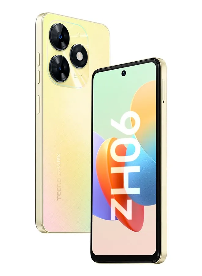 هاتف Spark Go 2024 ثنائي الشريحة، Alpenglow Gold، 4+4 جيجابايت من ذاكرة الوصول العشوائي، 128 جيجابايت، 4G - إصدار الشرق الأوسط-1