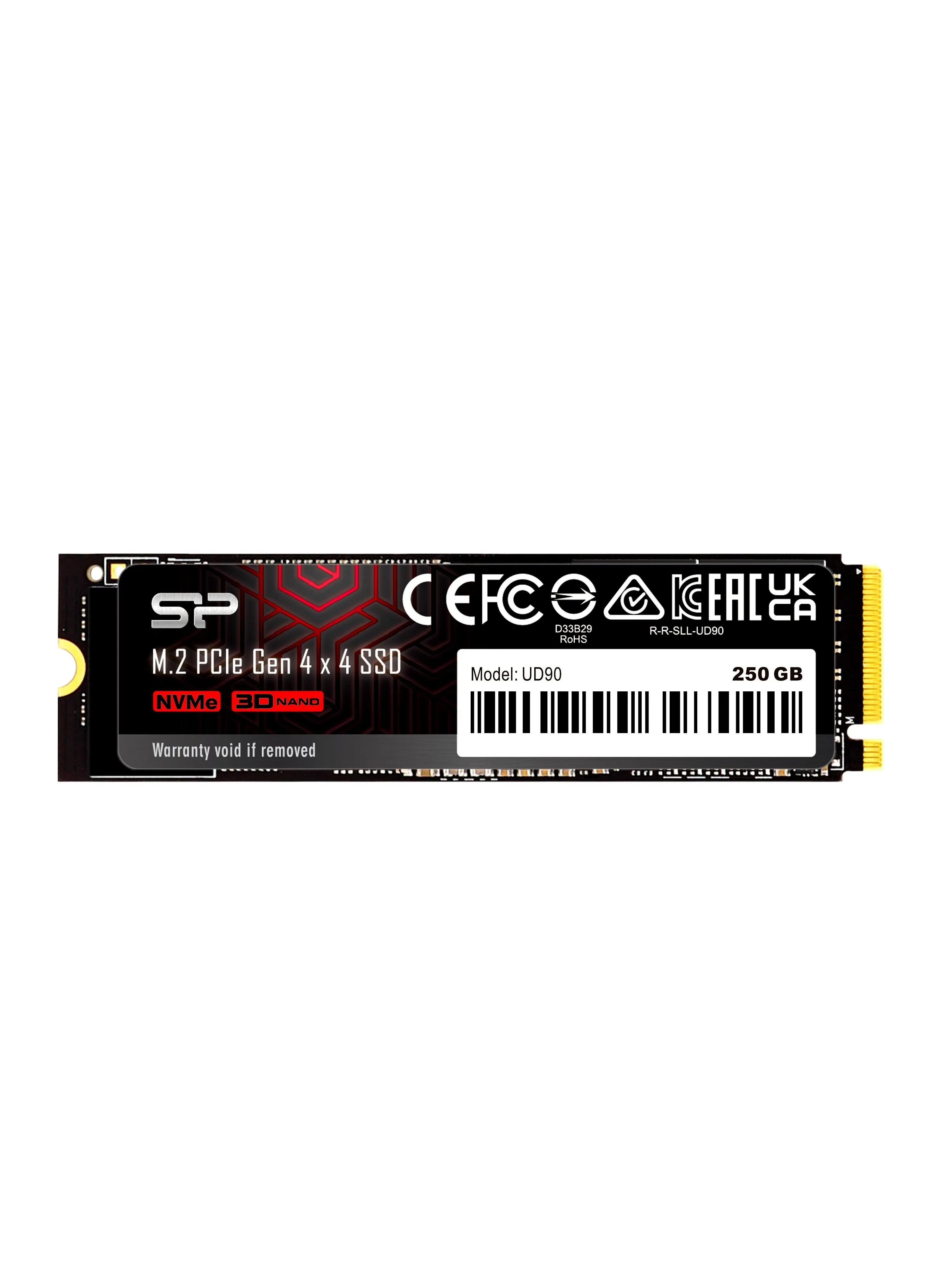 محرك أقراص SSD M.2 NVMe UD90 سعة 250 جيجابايت / سرعة تصل إلى 5000 ميغابايت/ثانية-1