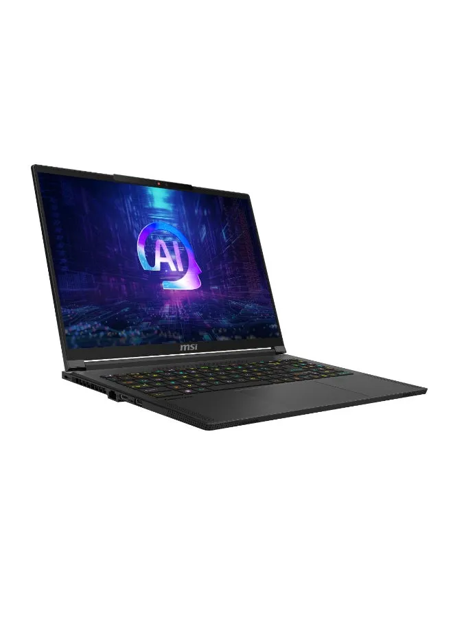 Stealth A16 AI Laptop With 16-Inch QHD (2560x1600) Display, AMD Ryzen 9-370HX Processor/32GB RAM/1TB SSD/8GB Nvidia GeForce RTX 4070 Graphics Card/Windows 11 English/Arabic Core Black-2