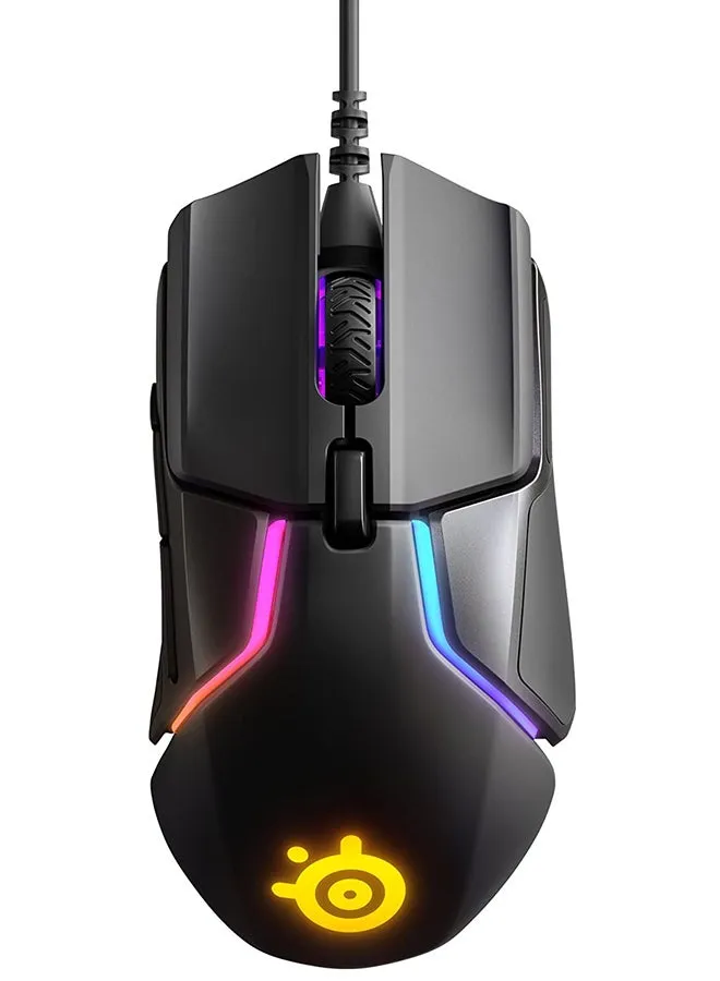 SteelSeries Rival 600 - ماوس ألعاب - مستشعر بصري مزدوج TrueMove3+ بدقة 12000 نقطة في البوصة - مسافة رفع 0.05 - نظام وزن، أسود-1