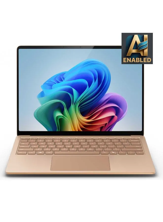 كمبيوتر محمول Surface Laptop 7 Copilot+ PC بشاشة مقاس 13.8 بوصة ومعالج Qualcomm Snapdragon X Plus وذاكرة وصول عشوائي 16 جيجابايت وذاكرة SSD سعة 512 جيجابايت ورسومات Qualcomm Adreno ونظام تشغيل Windows 11 Home-1