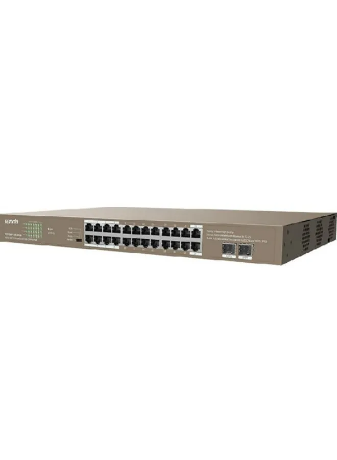 TEG1126P-24-410W 24GE + 2SFP محول إيثرنت مع 24 منفذ PoE-2