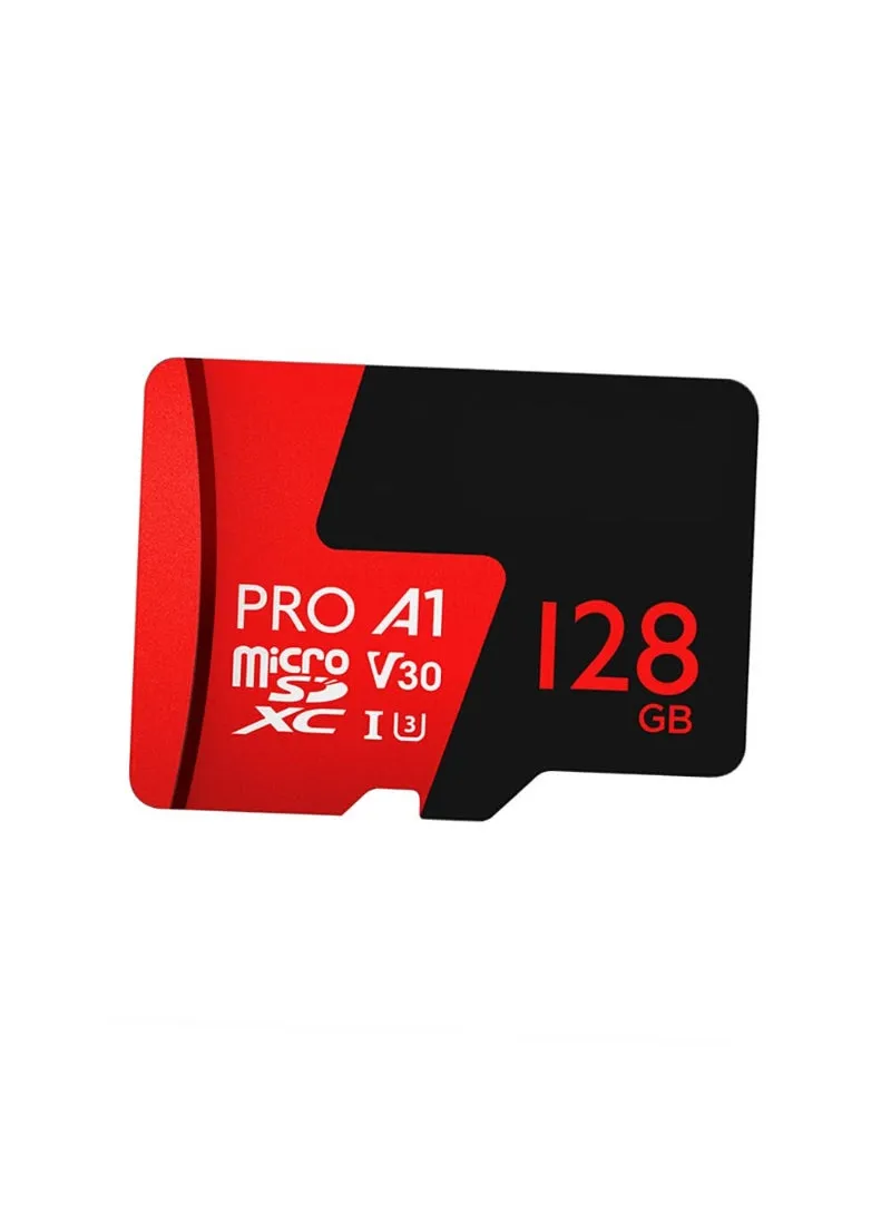 بطاقة ذاكرة TF بسعة 128 جيجابايت Pro Micro SDXC Tf لتخزين البيانات V30 Uhs-I U3 بسرعة عالية تصل إلى 98 ميجابايت في الثانية-1