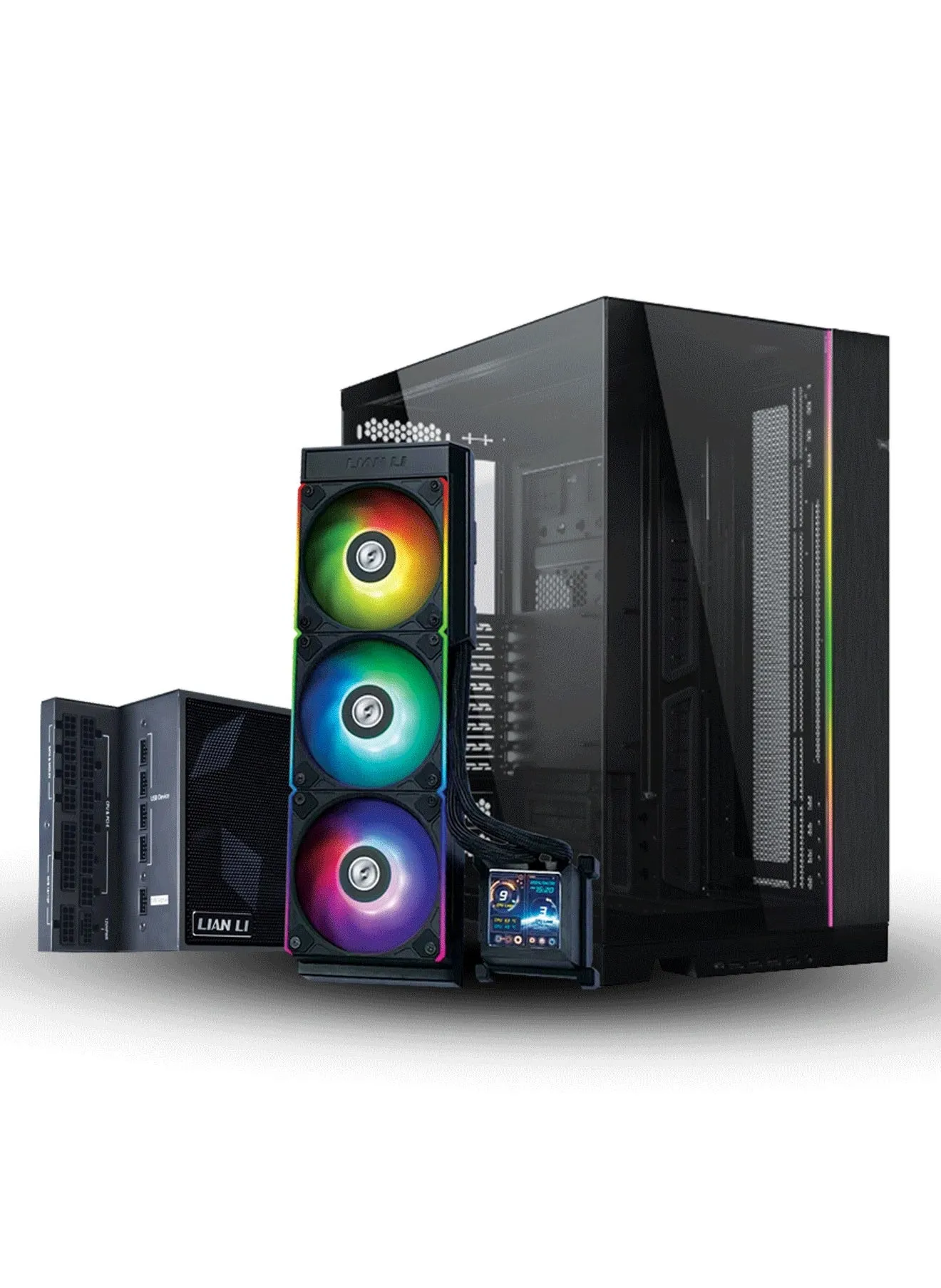 Thermo Gaming PC i9-14900KF, RTX 4090 VIDEO CARD, 32GB DDR5 MEMORY, 1TB M.2, Liquid coolant screen 360M-1