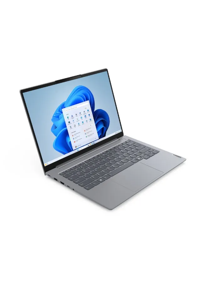 Thinkbook 14 Laptop With 14-Inch Display, Core Ultra 5 125U Processor/16GB RAM/512GB SSD/Intel Arc Graphics/Windows 11 Pro English/Arabic Arctic Grey-2