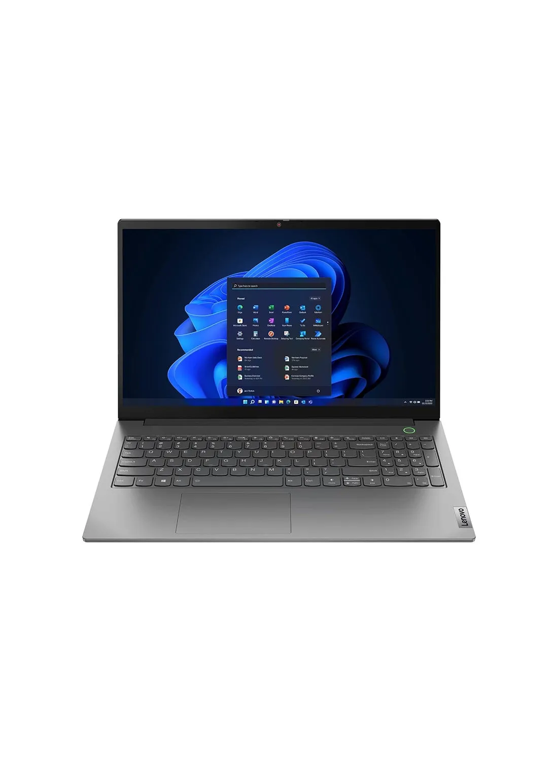 ThinkBook 15 15.6-Inch Display, Core i7-1255U Processor/16GB RAM/512GB SSD/Intel Xe Graphics/Windows 11 Pro English/Arabic Grey-1