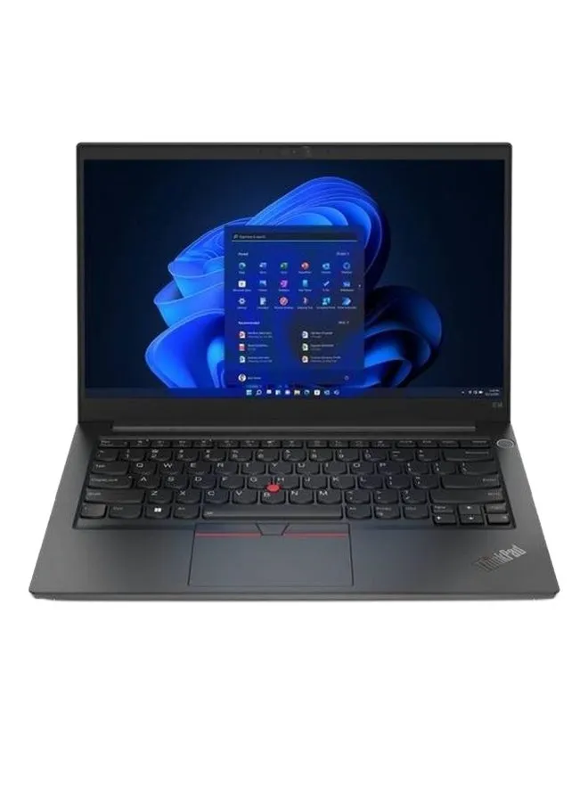 كمبيوتر محمول ThinkPad E14 من الجيل الرابع بشاشة FHD مقاس 14 بوصة ومعالج Core i5 وذاكرة وصول عشوائي 8 جيجابايت ومحرك أقراص SSD سعة 256 جيجابايت وبطاقة رسوميات Intel Iris Xe//نظام التشغيل Windows 11 Pro-1