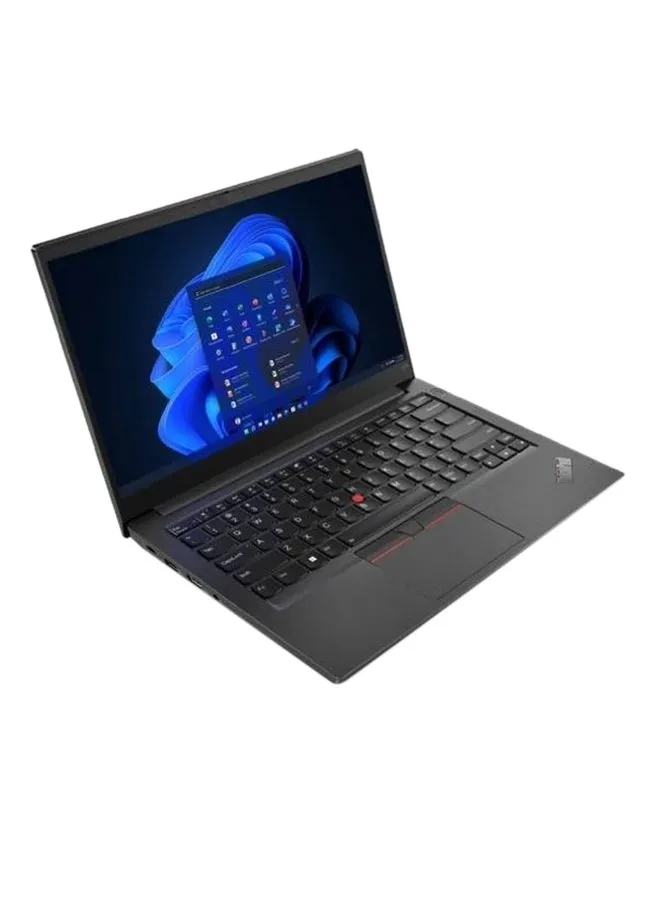 كمبيوتر محمول ThinkPad E14 من الجيل الرابع بشاشة FHD مقاس 14 بوصة ومعالج Core i5 وذاكرة وصول عشوائي 8 جيجابايت ومحرك أقراص SSD سعة 256 جيجابايت وبطاقة رسوميات Intel Iris Xe//نظام التشغيل Windows 11 Pro-2