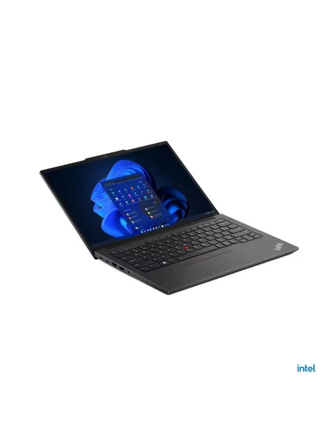 كمبيوتر محمول ThinkPad E14 Gen 5 بشاشة مقاس 14 بوصة (1920 × 1200)، ومعالج Intel¬†Core¬†i5-1335U/ذاكرة وصول عشوائي سعة 8 جيجابايت/محرك أقراص SSD سعة 512 جيجابايت/DOS (بدون نظام تشغيل Windows)/بطاقة رسومات Intel Iris Xe/ الإنجليزية/العربية أسود جرافيت-2