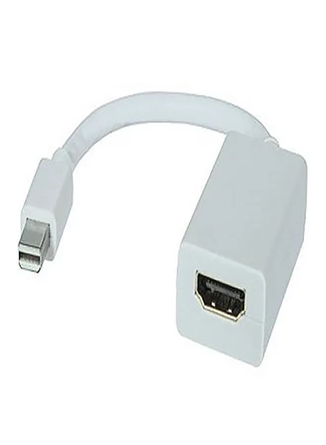 محول لمنفذ الشاشة من HDMI إلى وصلة mini displayport لأجهزة أبل ماك بوك برو/ إير آي ماك أسود-2