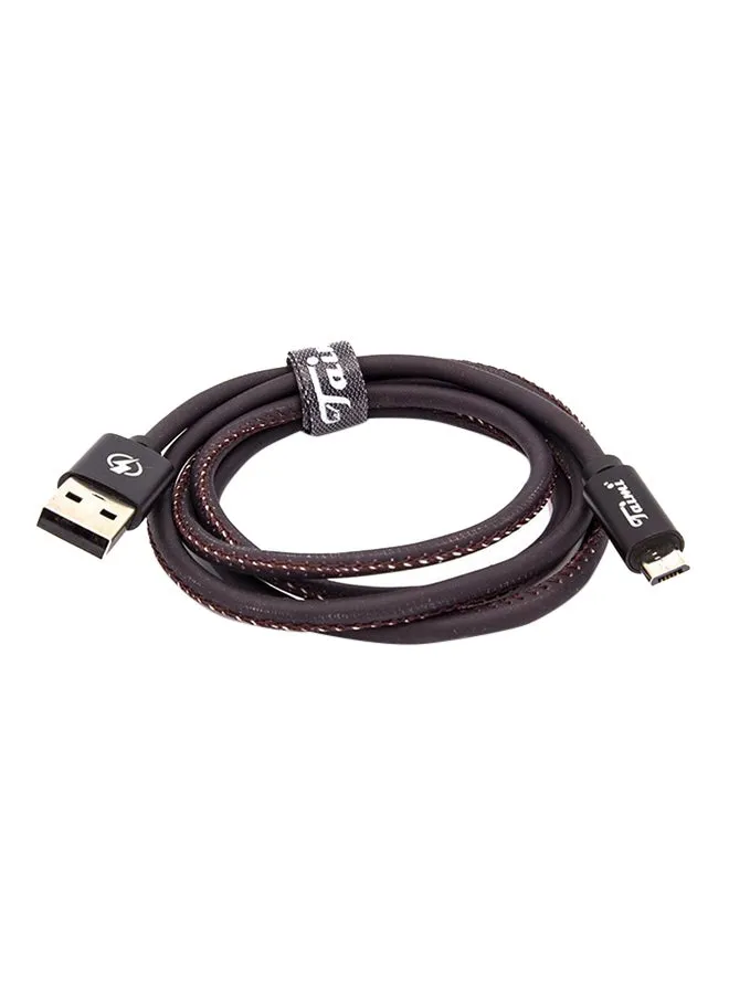 كابل USB TM 02 للشحن ومزامنة بيانات بني-1