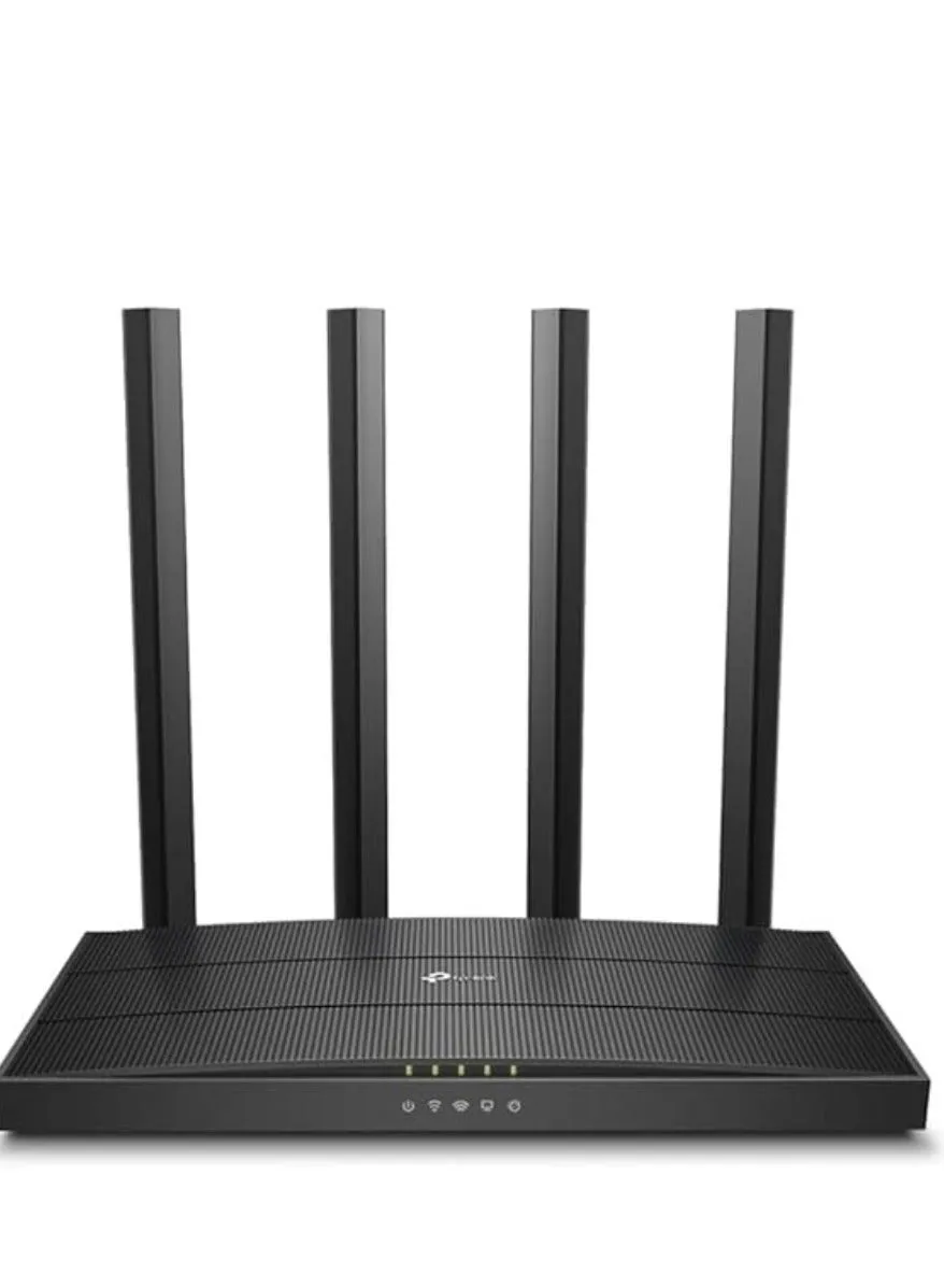 TP-Link AC1200 Archer A6 Smart WiFi، 5 جيجا هرتز جيجابت ثنائي النطاق MU-MIMO راوتر إنترنت لاسلكي، تغطية طويلة المدى بواسطة 4 هوائيات-1