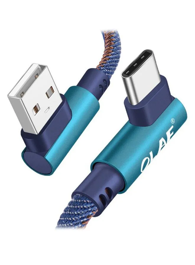 كابل باور لاين+ من USB-C إلى USB 3.0 أزرق-1