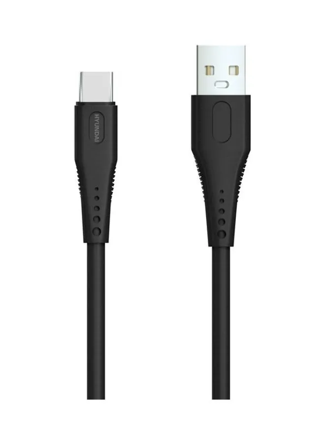 منفذ USB لكابل نقل بيانات Type-C أسود-1