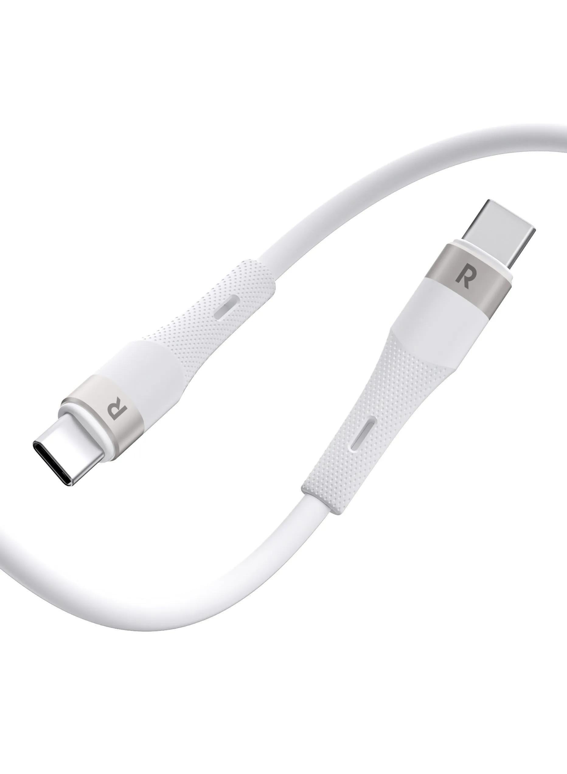 كابل USB-C فائق السرعة بأغلفة شفافة - Tab C 60W 1.2M-2