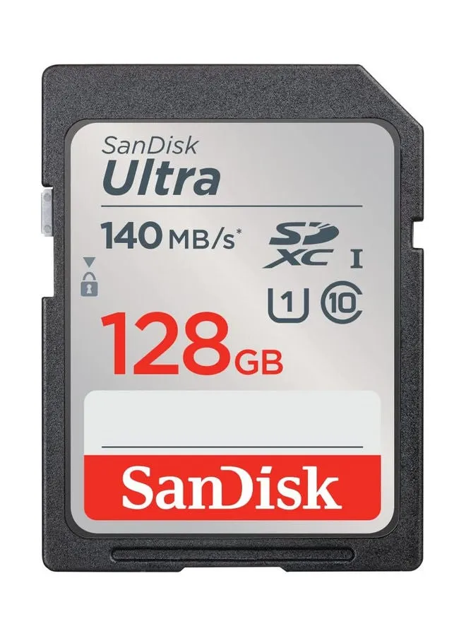 سرعة بطاقة Ultra SDXC UHS-I تصل إلى 140 ميجابايت/ثانية و128.0 جيجابايت 128 GB-2