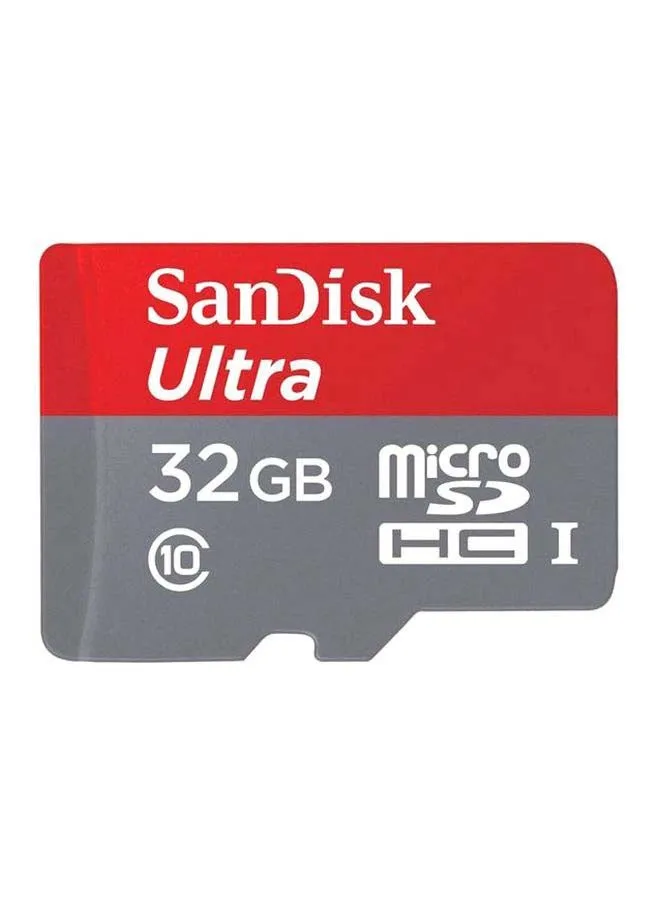 بطاقة ذاكرة فائقة مايكرو SDHC بسرعة ناقل بيانات فئة UHS-I مع محول 32.0 GB-1