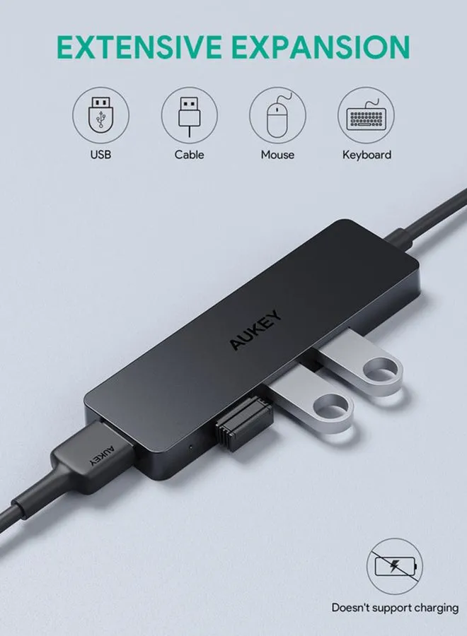 موزع بيانات Unity Slim A 4 منافذ USB-A في 1-2