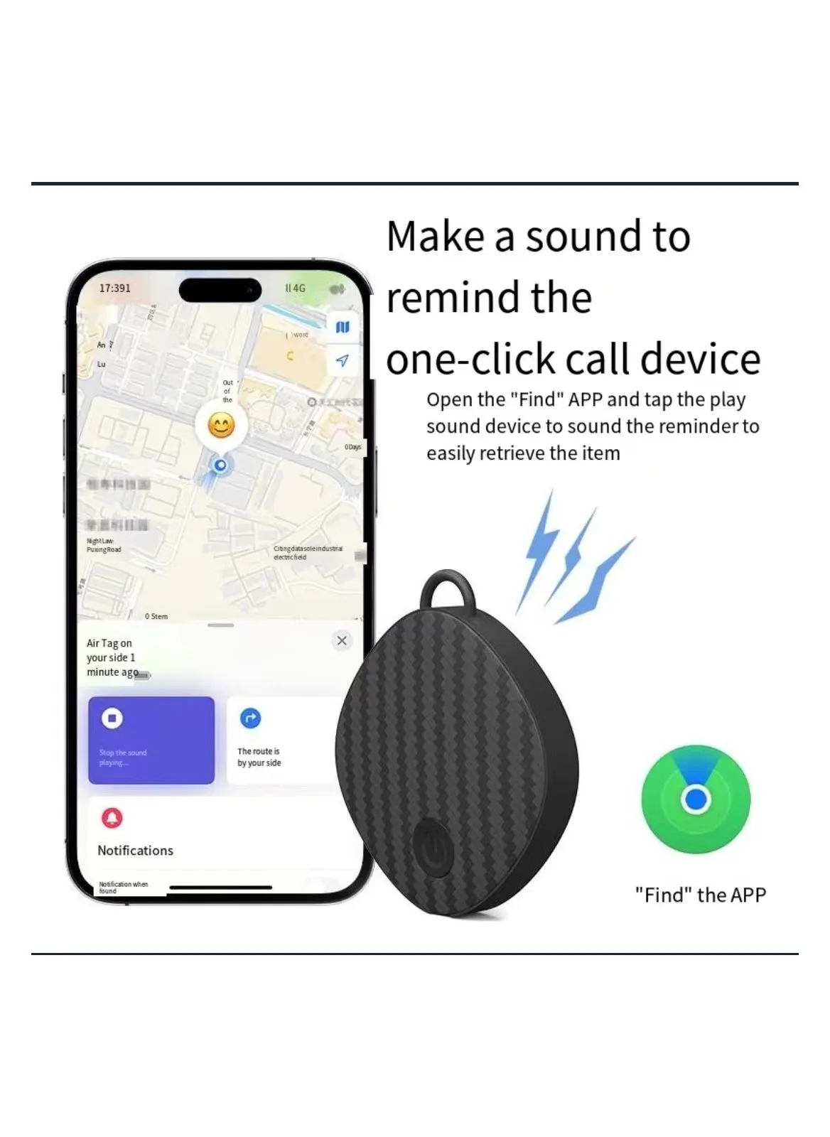 Universal Anti loss Bluetooth tracker-2