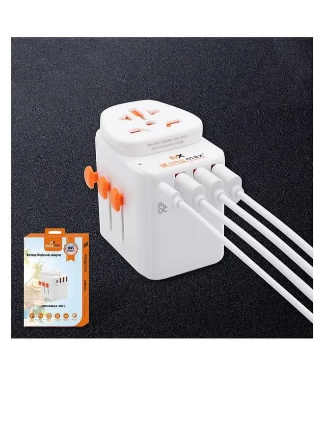 Universal wall charger head multi-port 30W-1