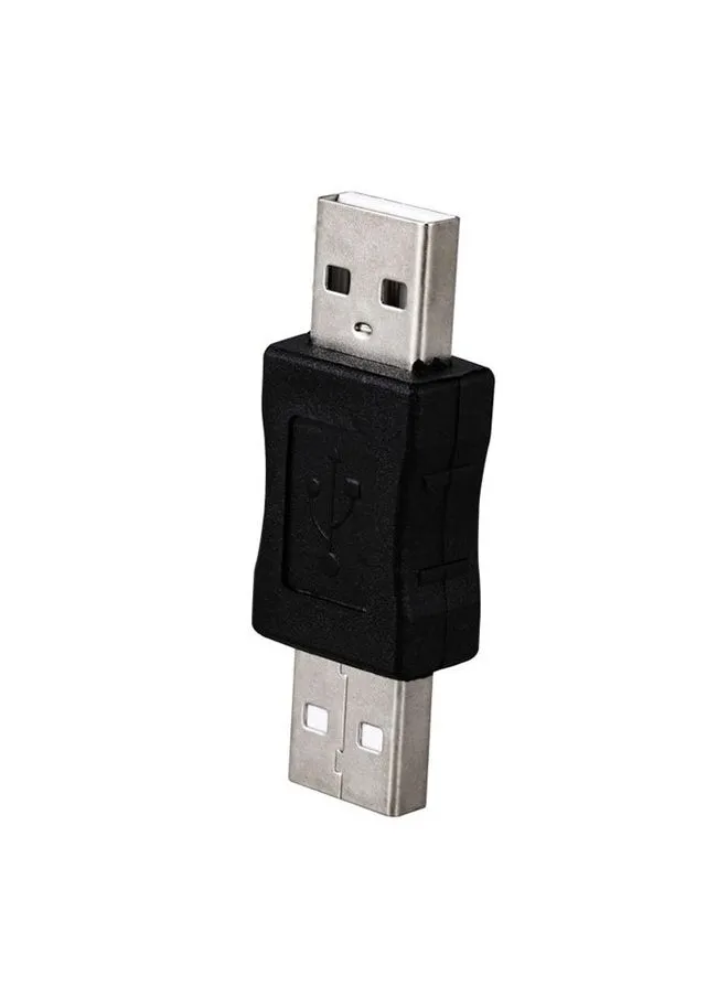 محول وصلة توصيل USB ذكر إلى USB ذكر لأجهزة الكمبيوتر المحمولة.-1