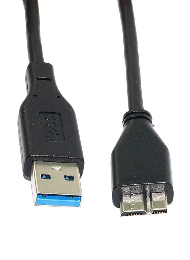 كابل قرص صلب USB 3.0 أسود-2