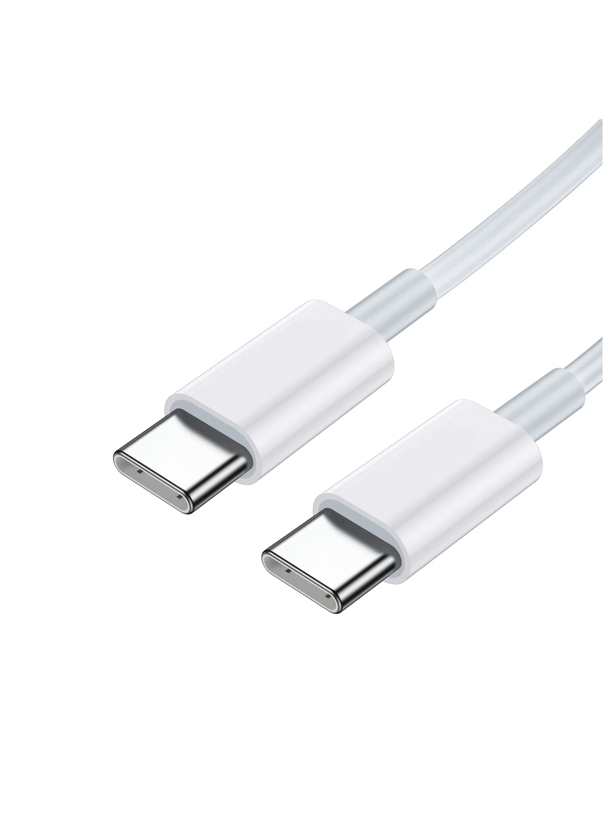 كابل USB C 100 واط، كابل USB-C إلى USB-C 2 متر، كابل شاحن USB C لأجهزة iPhone 15، Mac Book Pro 2020، iPad Pro 2020، Switch، Samsung Galaxy S20 Plus S9 S8 Plus، Pixel، أجهزة الكمبيوتر المحمولة وغيرها الكثير-1