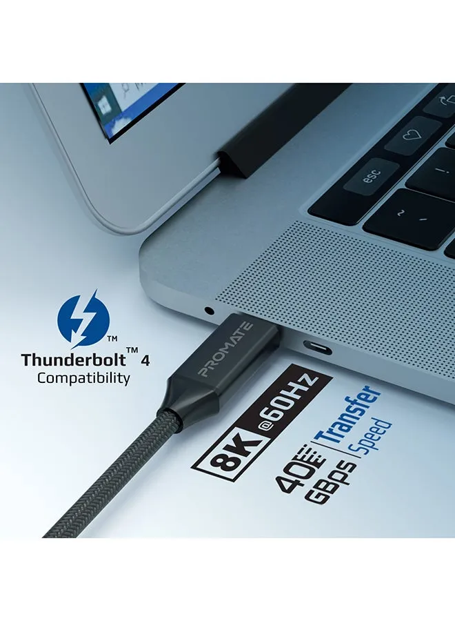 كابل USB-C فائق الدقة 8K 60 هرتز، كابل USB 4 من النوع C-2