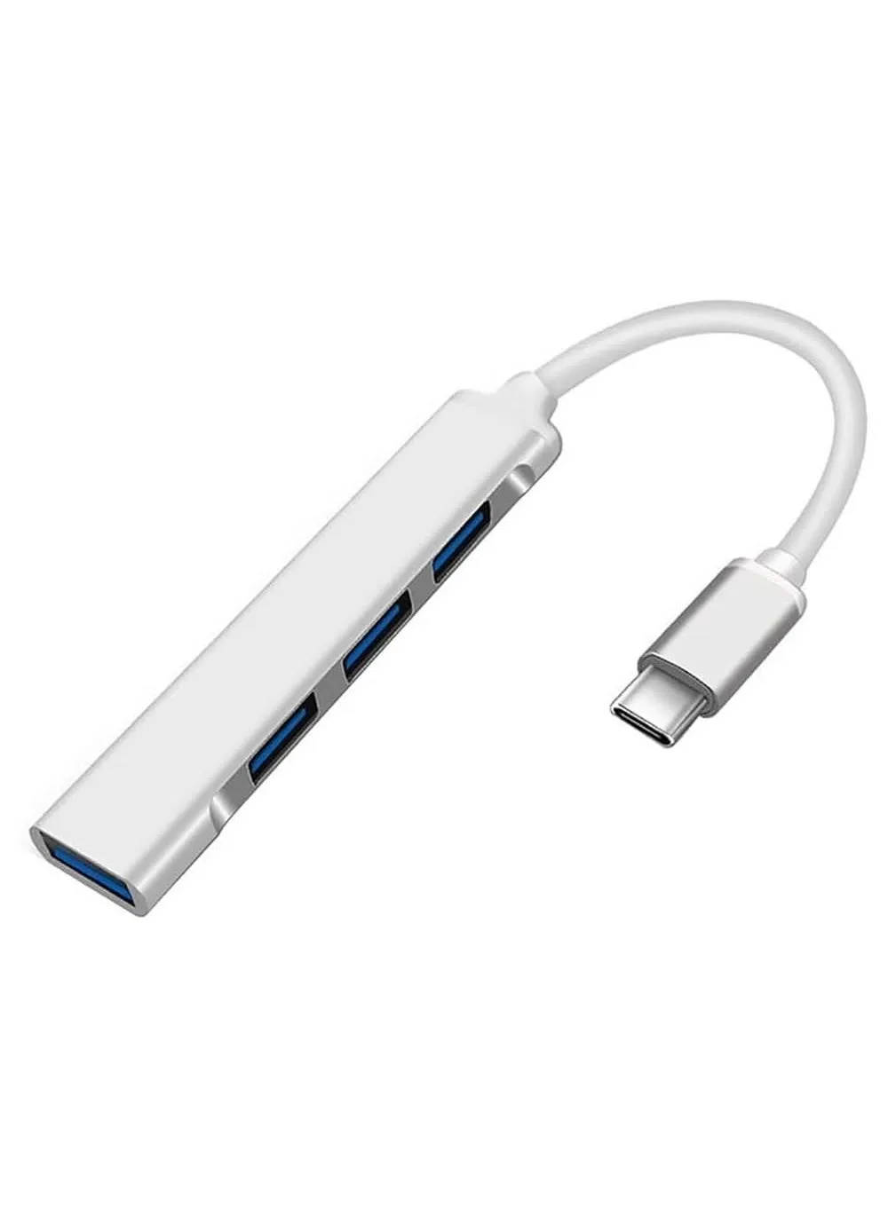 محول محور USB C متعدد المنافذ 4 في 1 متوافق مع أجهزة الكمبيوتر المحمولة MacBook و Windows-1