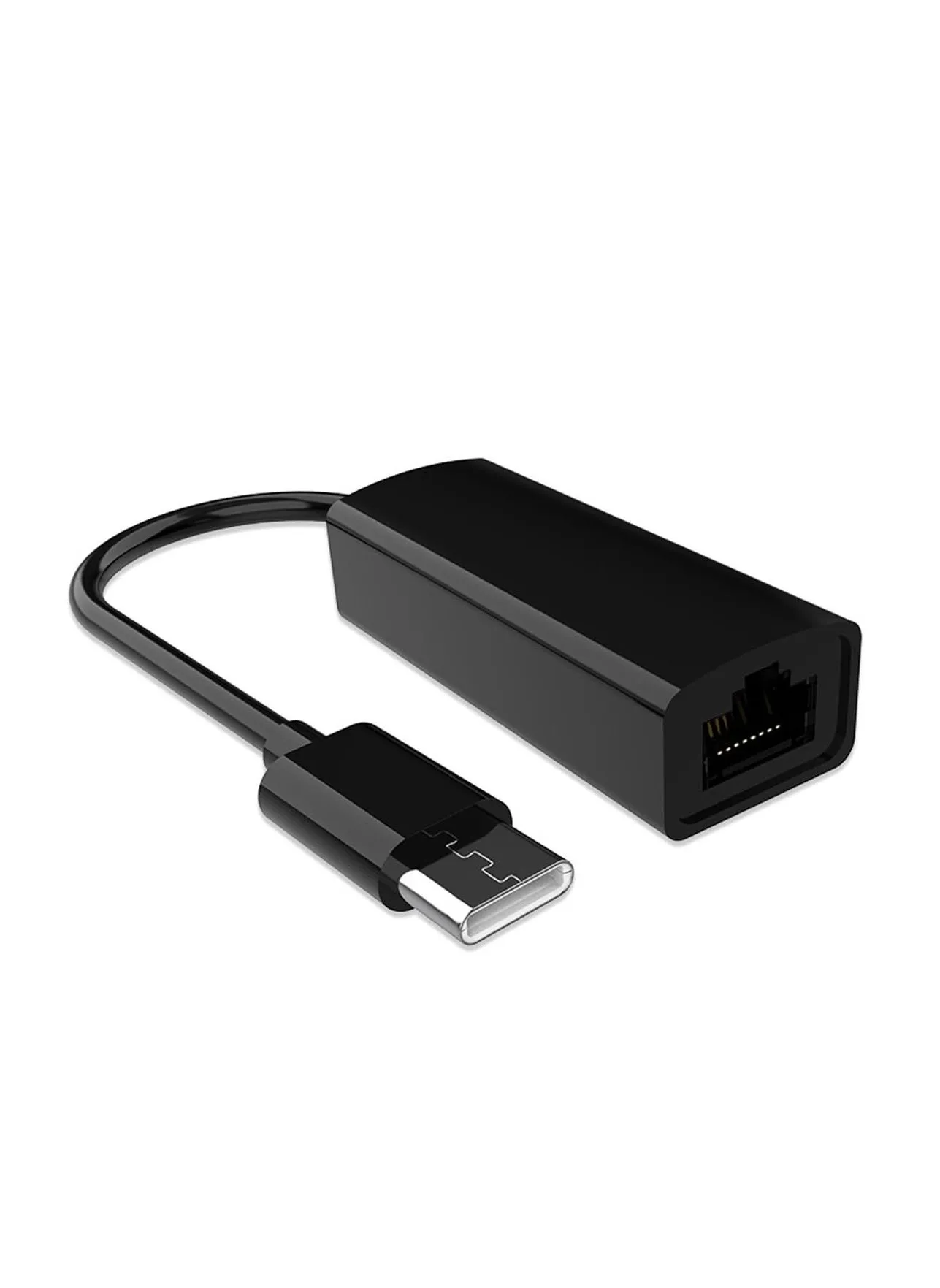 محول USB C إلى Ethernet، كابل محول Ethernet سلكي من النوع C إلى RJ45 لشبكة LAN لأجهزة MacBook Pro/Air، iPad Pro/Air، XPS، Galaxy S20-1