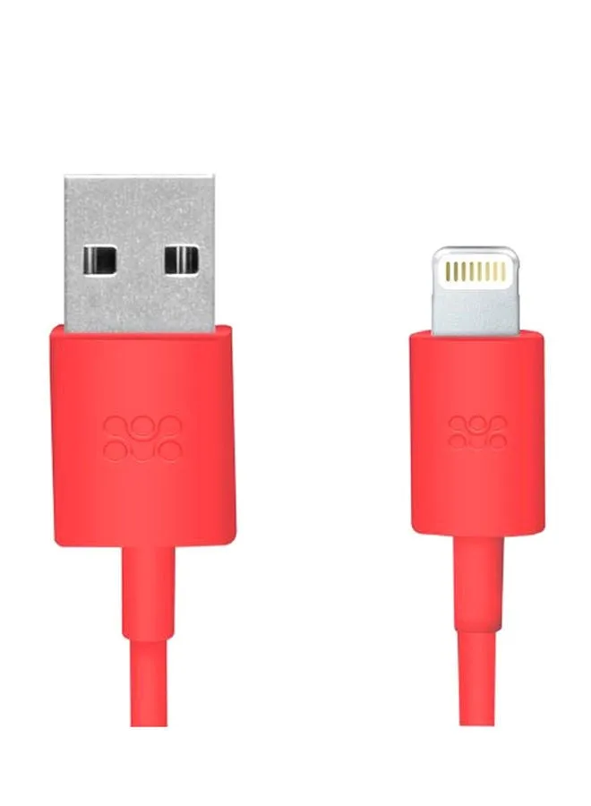 كابل USB للشحن ومزامنة البيانات وردي-1