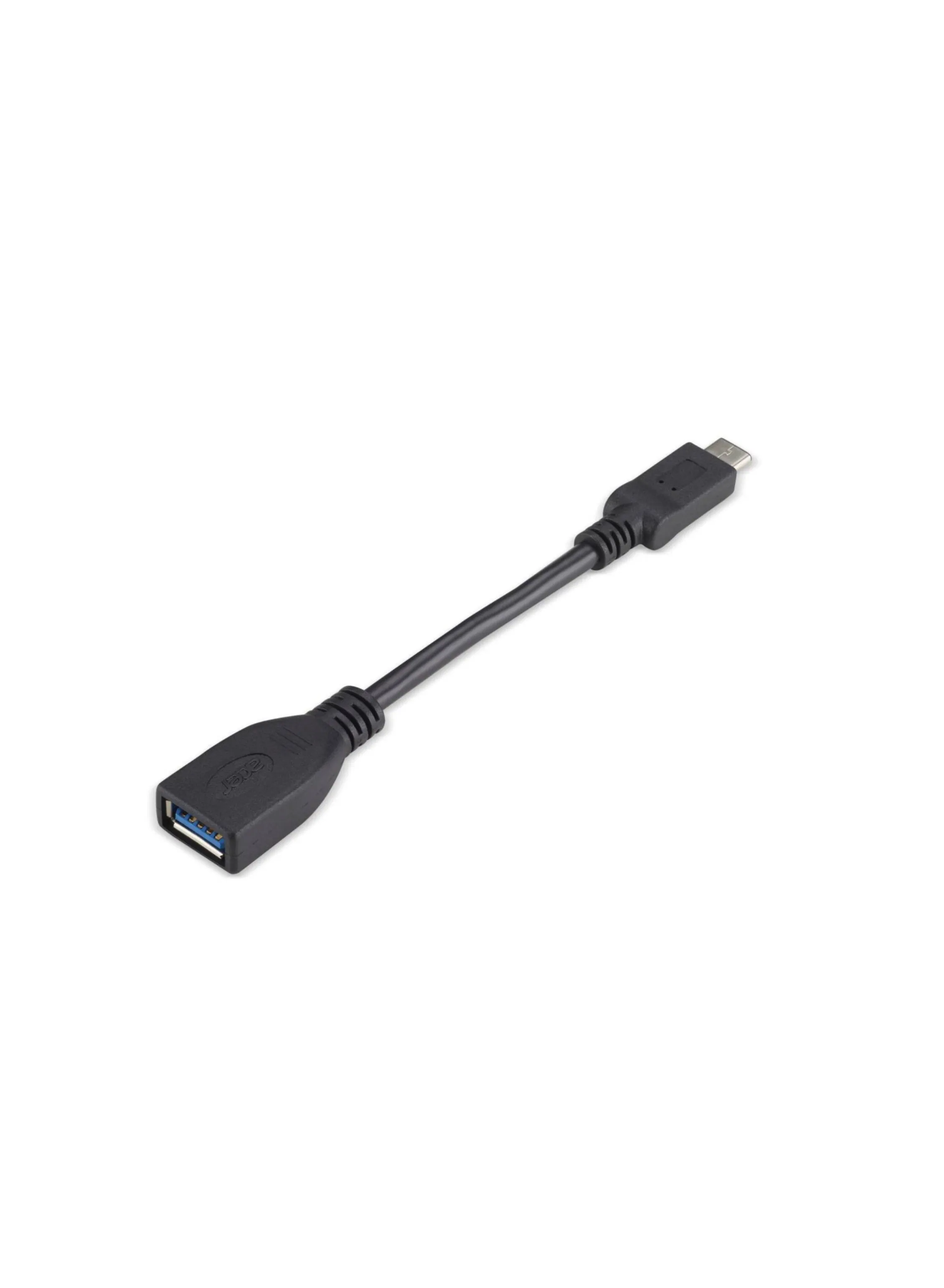 كابل نقل بيانات USB من النوع C USB C إلى النوع A أنثى USB 3.0 أسود-2