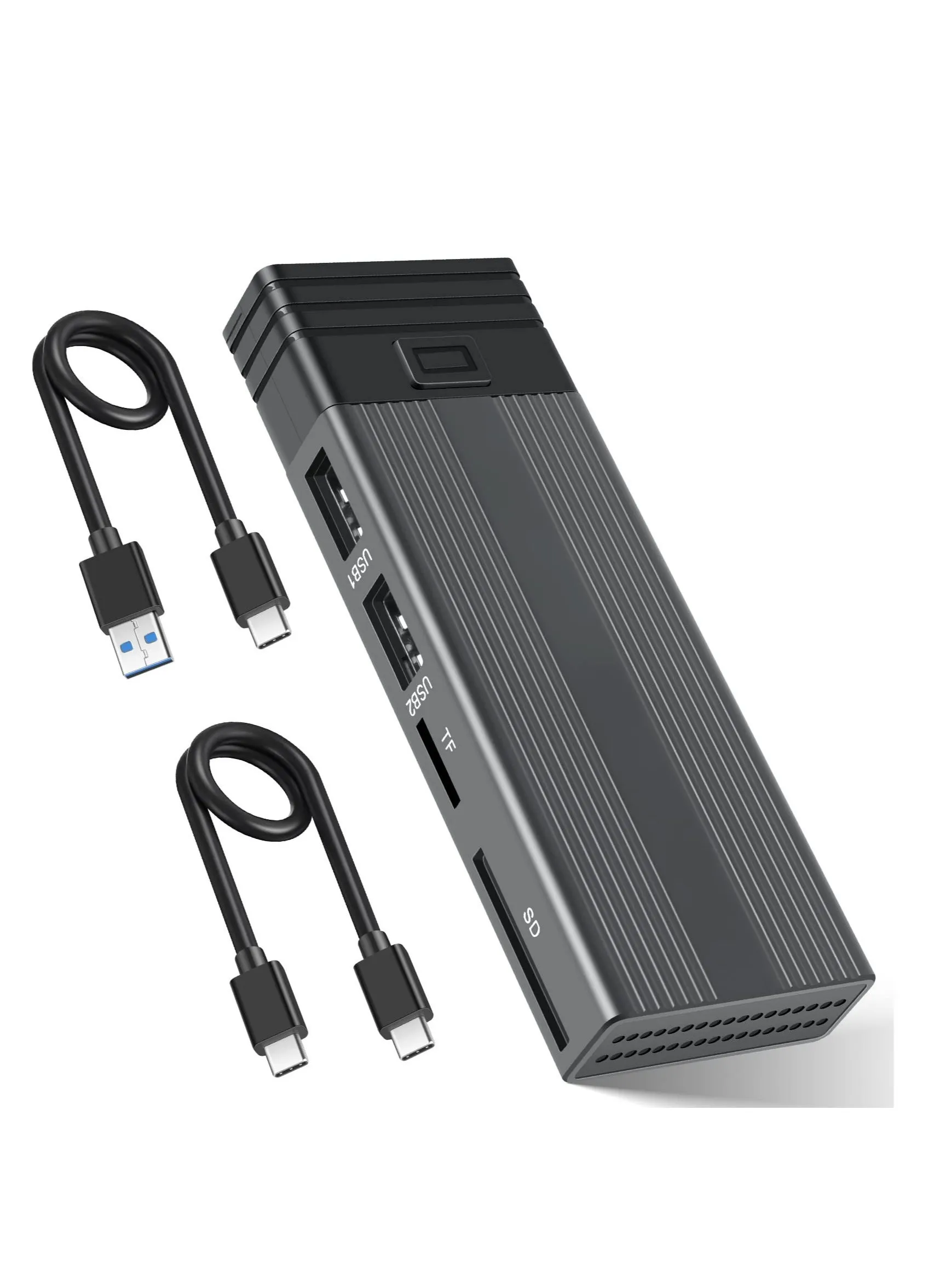 موزع USB - موزع متعدد المنافذ USB محول موزع USB 3.0 متعدد المنافذ لنقل البيانات بسرعة لأجهزة الكمبيوتر المحمولة، ماك بوك، الطابعة، PS4، الكمبيوتر الشخصي، محرك أقراص فلاش، القرص الصلب المحمول (0.5 قدم/0.15 متر)-1