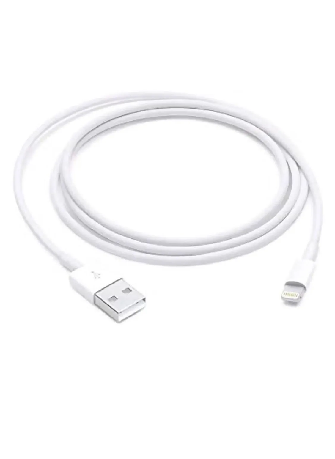 كابل USB إلى Lightning لمزامنة البيانات والشحن لهاتف Apple iPhone باللون الأبيض-1