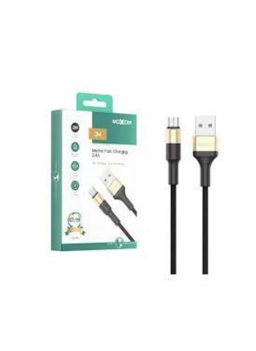 كابل شحن USB إلى مايكرو مضاد للقطع 2.4 أمبير CC-54-1