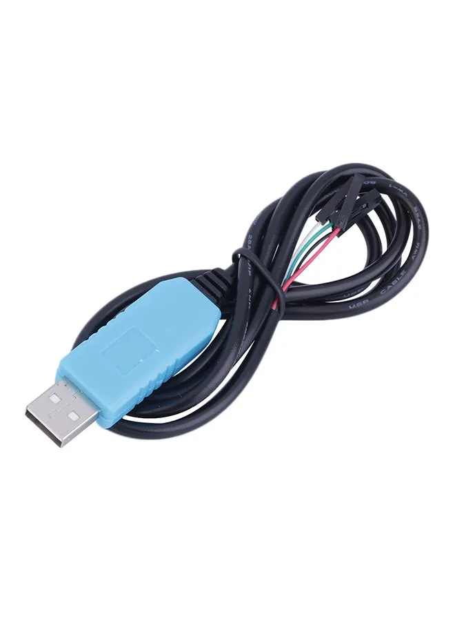 كابل نقل البيانات من USB إلى TTL أسود/أزرق-1