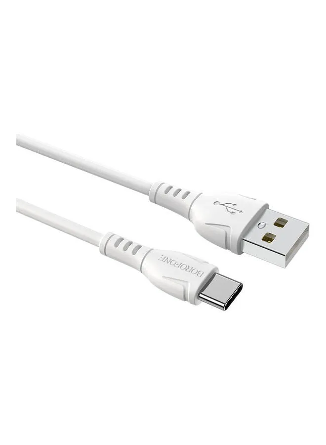 كابل للشحن من USB إلى Type C أبيض-1