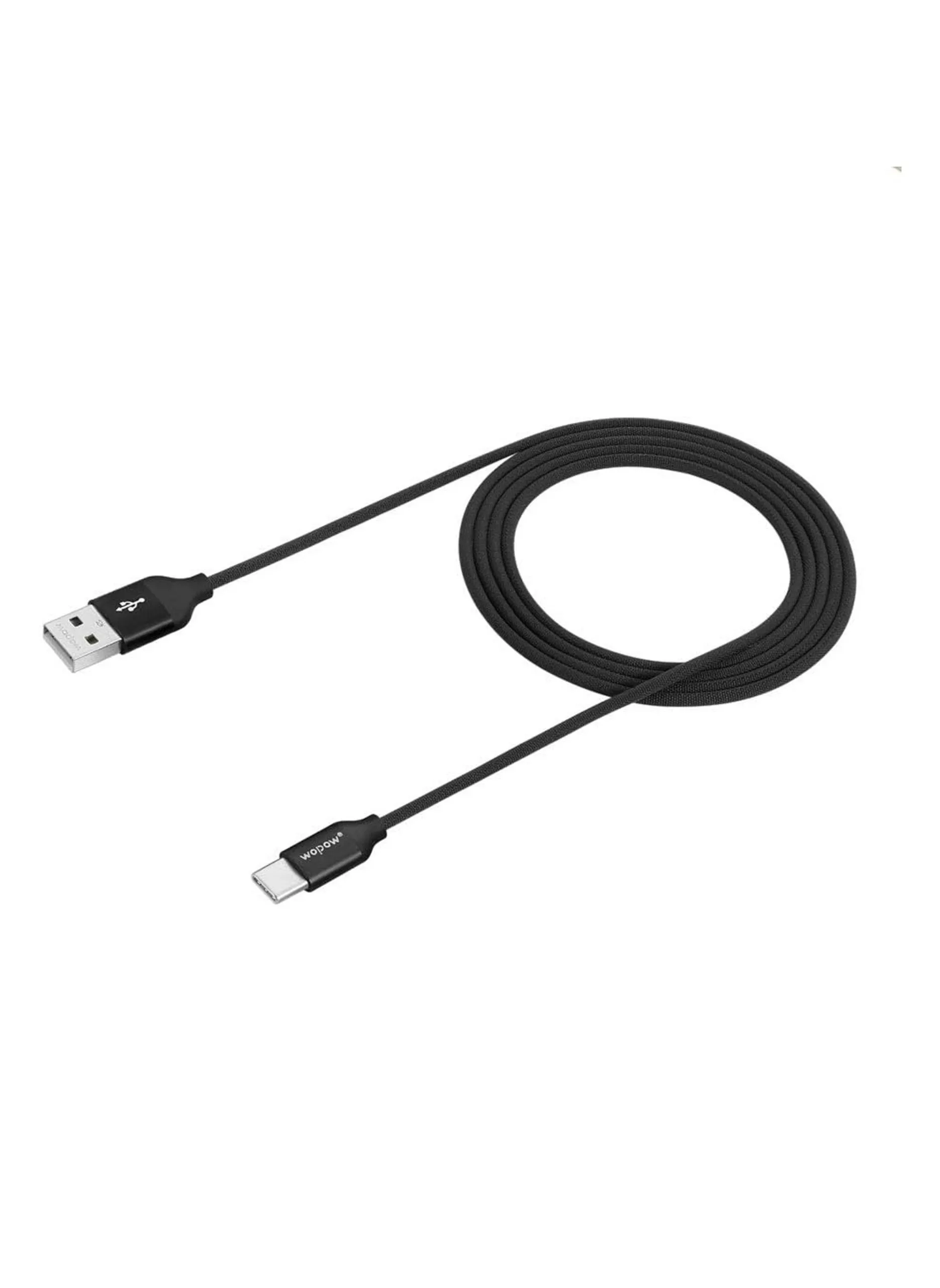 كابل شحن بيانات سريع من USB إلى Type-C LT-30 - أسود-2