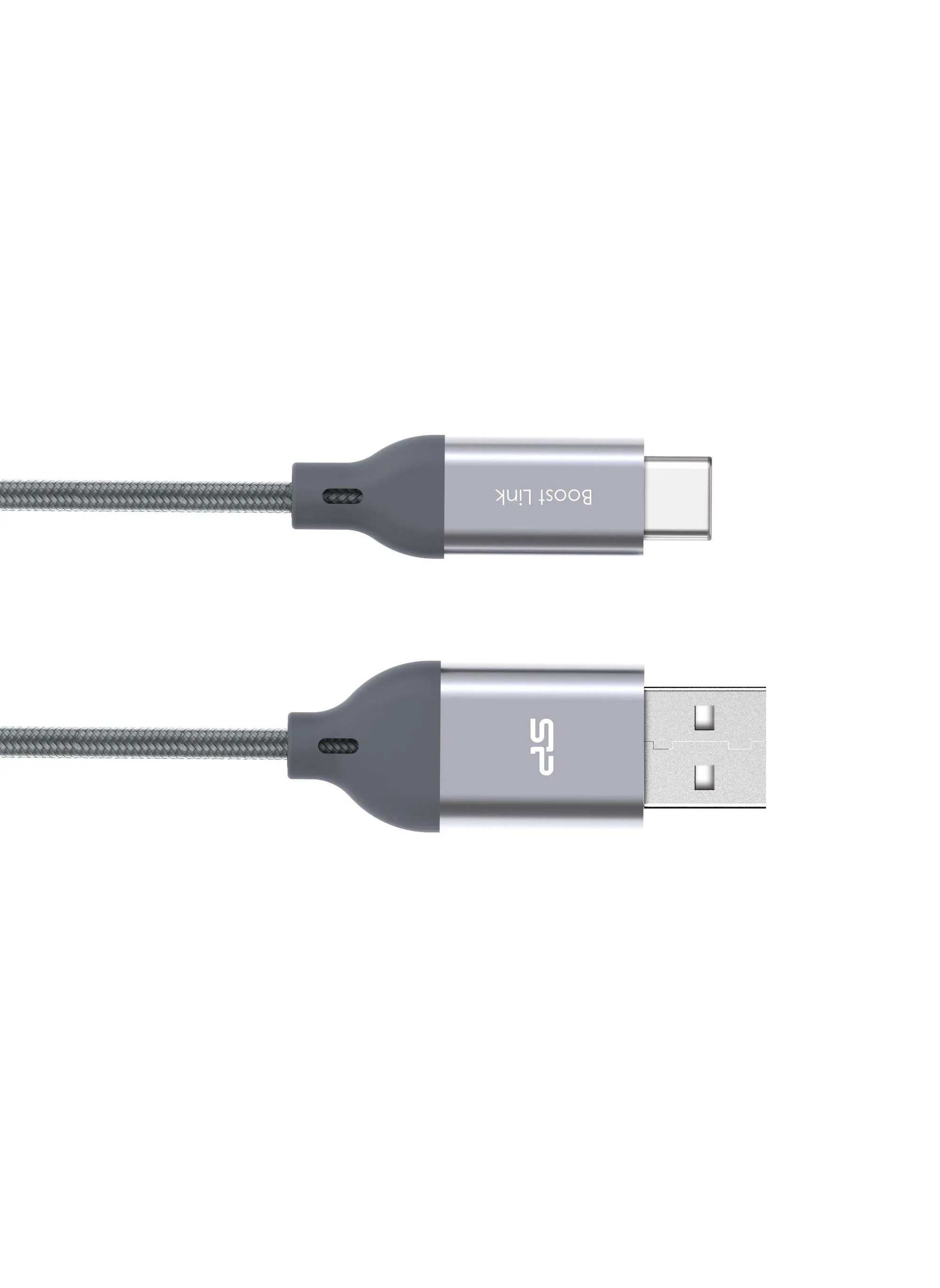 كيبل مزود بمنفذ USB إلى منفذ  USB-C بطول 1 متر - رمادي-1