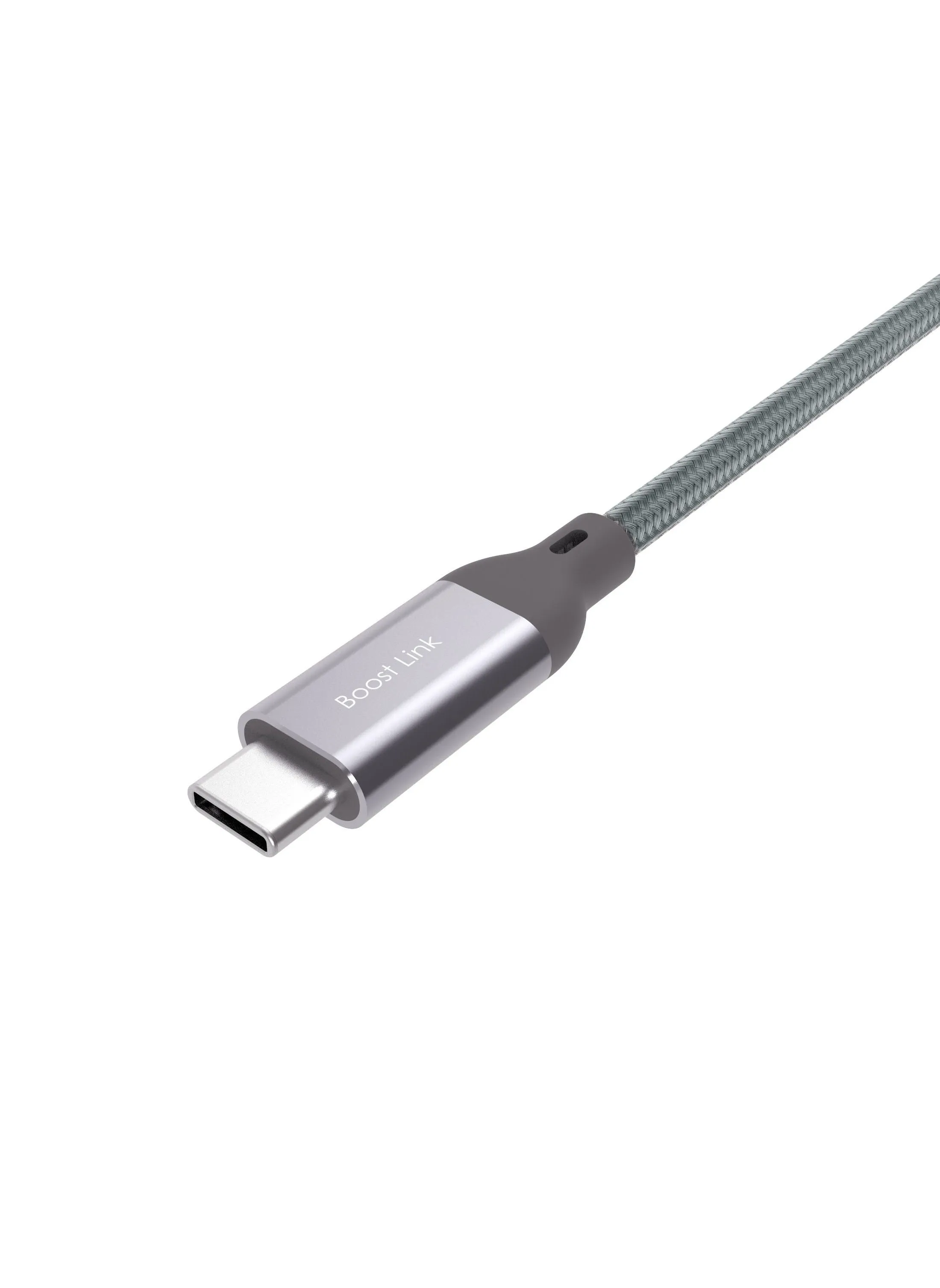 كيبل مزود بمنفذ USB إلى منفذ  USB-C بطول 1 متر - رمادي-2